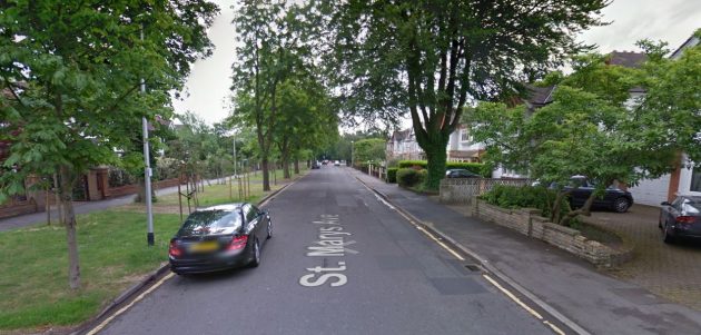 Google Streetview (actual scene does not have name painted on road)