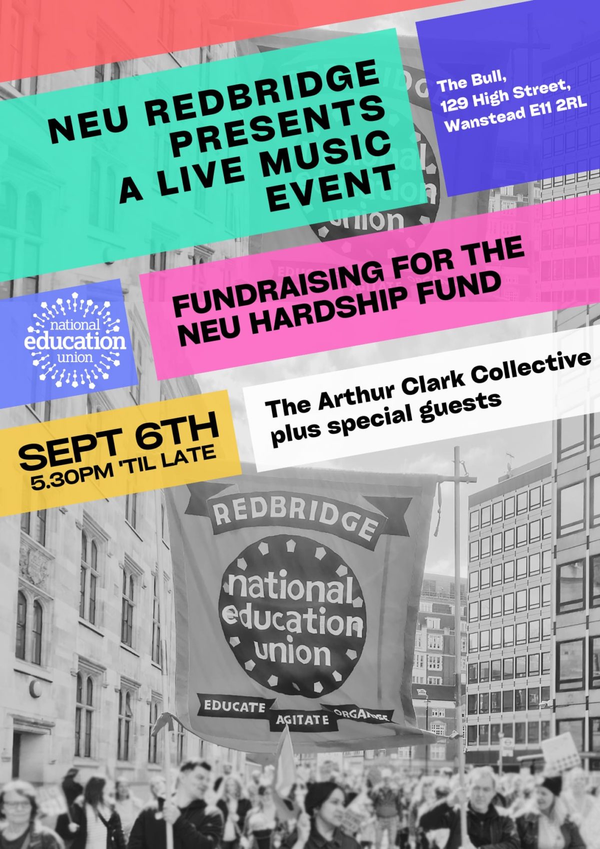 Live music fundraiser: The Arthur Clark Collective and guests